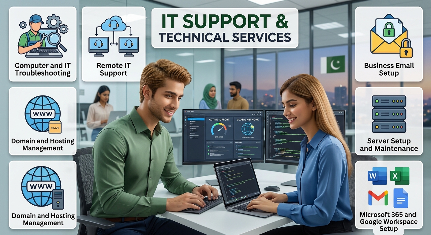 IT Support & Technical Services in Pakistan
